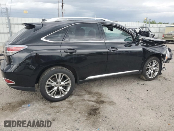 2014 Lexus RX 350 with VIN 2T2BK1BA9EC247914, listed as a Copart auction lot 57070415 with 58,343 mi miles and Non repairable. Bid and sale history available at DreamBid. Image 3.