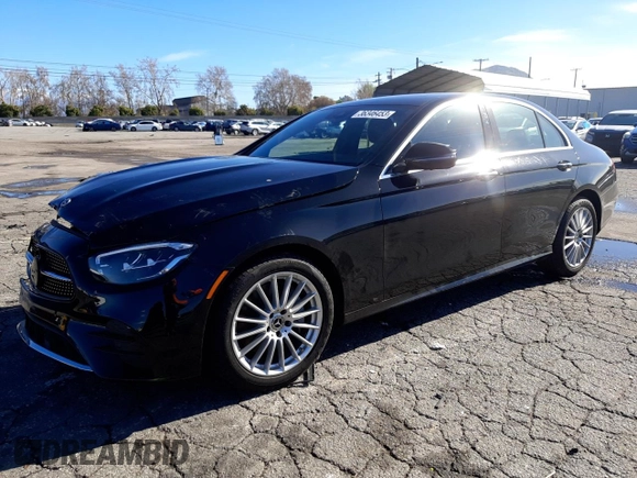 2022 Mercedes-Benz E-Class E 350 with VIN W1KZF8DB6NB039032, listed as a Copart auction lot 36346453 with 5,364 mi miles. Bid and sale history available at carsss.com. Image 1.