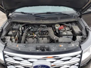 2019 Ford Explorer Limited with VIN 1FM5K8FH6KGB52401, listed as a Copart auction lot 85208344 with 105,006 mi miles and Salvage Title. Bid and sale history available at carsss.com. Image 12.