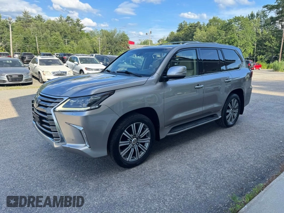 2016 Lexus LX 570 with VIN JTJHY7AX4G4198811, listed as a Copart auction lot 64898475 with 107,759 mi miles and Clean title. Bid and sale history available at DreamBid. Image 2.