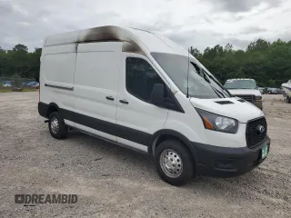 2022 Ford Transit Cargo with VIN 1FTBR2X83NKA67967, listed as a Copart auction lot 66076494 with Not Provided miles and Salvage Title. Bid and sale history available at DreamBid. Image 4.