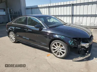 2016 Audi A3 with VIN WAUG7GFF2G1036563, listed as a Copart auction lot 68126464 with 123,657 mi miles and Salvage title. Bid and sale history available at DreamBid. Image 4.