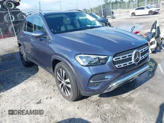 2025 Mercedes-Benz GLE 350 z VIN 4JGFB4FB1SB276064, wystawiony jako IAAI lot #42441213 z przebiegiem 8 179 mil mil oraz . Historia ofert i sprzedaży dostępna na DreamBid. Obrazek 1.