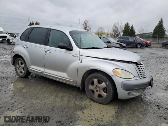 2002 Chrysler PT Cruiser z VIN 3C4FY48B42T383933, wystawiony jako Copart lot #85274004 z przebiegiem 92 006 mil mil oraz Szkoda całkowita • Salvage title. Historia ofert i sprzedaży dostępna na DreamBid. Obrazek 4.