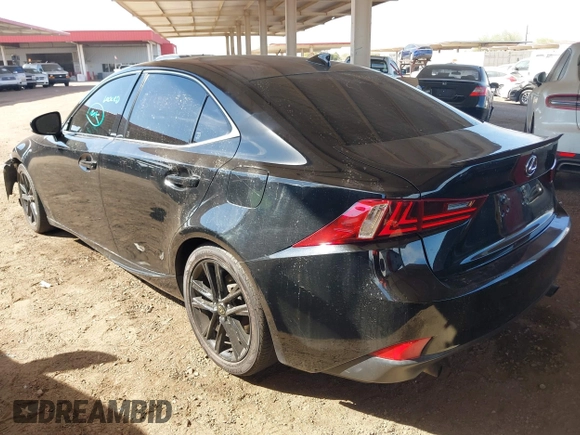2015 Lexus IS 250 with VIN JTHCF1D26F5016808, listed as a IAAI auction lot 41530079 with 117,936 mi miles and . Bid and sale history available at DreamBid. Image 3.