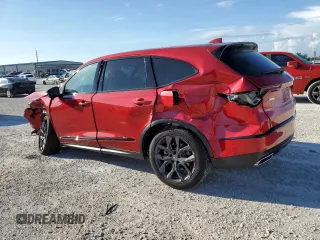 2023 Acura MDX w/A-Spec Package with VIN 5J8YE1H00PL036330, listed as a Copart auction lot 62253703 with 4,704 mi miles. Bid and sale history available at carsss.com. Image 2.