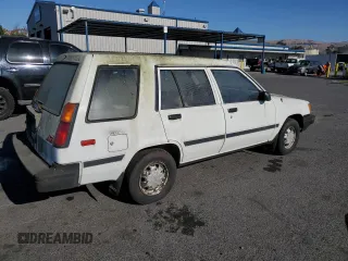 1985 Toyota Tercel z VIN JT2AL32WXF0198845, wystawiony jako Copart lot #79567594 z przebiegiem 84 298 mil mil oraz Czysty tytuł • Clean title. Historia ofert i sprzedaży dostępna na DreamBid. Obrazek 3.