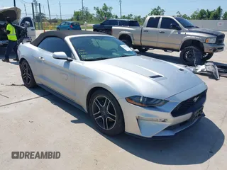 2018 Ford Mustang EcoBoost Premium with VIN 1FATP8UH5J5111337, listed as a IAAI auction lot 42242946 with 145,697 mi miles and . Bid and sale history available at DreamBid. Image 1.