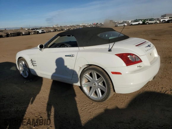 2006 Chrysler Crossfire Limited z VIN 1C3AN65L46X061643, wystawiony jako Copart lot #84632404 z przebiegiem 83 497 mil mil oraz Szkoda całkowita • Salvage title. Historia ofert i sprzedaży dostępna na DreamBid. Obrazek 2.