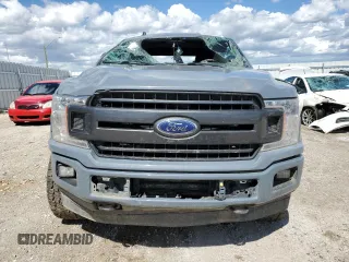 2020 Ford F-150 XL with VIN 1FTFW1E49LKD85092, listed as a Copart auction lot 50494154 with 0 mi miles and Salvage Title. Bid and sale history available at carsss.com. Image 5.
