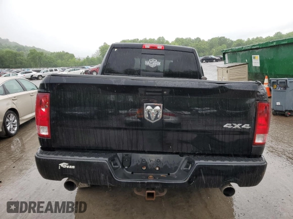 2012 Ram 1500 Sport z VIN 1C6RD7HT0CS345113, wystawiony jako Copart lot #56533355 z przebiegiem 146 767 mil mil oraz Szkoda całkowita • Salvage title. Historia ofert i sprzedaży dostępna na DreamBid. Obrazek 6.