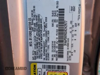 2013 Ford Fusion Titanium with VIN 3FA6P0K90DR242977, listed as a Copart auction lot 50808875 with 95,377 mi miles and Salvage Title. Bid and sale history available at carsss.com. Image 12.