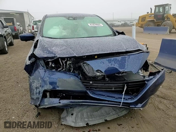 2025 Nissan LEAF SV Plus with VIN 1N4CZ1CV8SC561070, listed as a Copart auction lot 41474905 with 572 mi miles and Salvage Title. Bid and sale history available at carsss.com. Image 11.