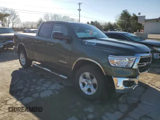 2021 Ram 1500 Big Horn with VIN 1C6SRFBT9MN558180, listed as a Copart auction lot 44503755 with 55,051 mi miles and Salvage Title. Bid and sale history available at carsss.com. Image 4.