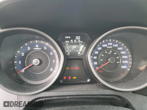 2011 Hyundai Elantra GLS with VIN 5NPDH4AEXBH076004, listed as a Copart auction lot 88320375 with 151,513 mi miles and Salvage Title. Bid and sale history available at carsss.com. Image 9.