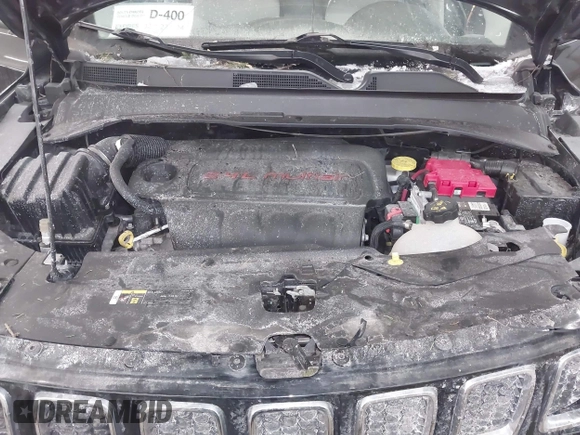 2019 Jeep Compass Altitude with VIN 3C4NJDBBXKT665843, listed as a IAAI auction lot 41561291 with 82,912 mi miles and . Bid and sale history available at DreamBid. Image 10.