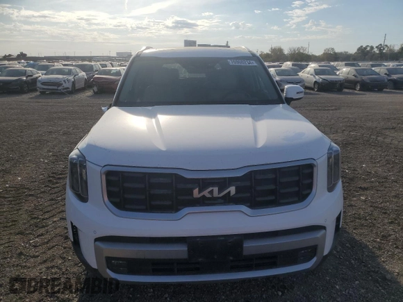 2023 Kia Telluride SX X-Line z VIN 5XYP5DGC7PG329497, wystawiony jako Copart lot #76960214 z przebiegiem 39 849 mil mil oraz Szkoda całkowita • Salvage title. Historia ofert i sprzedaży dostępna na DreamBid. Obrazek 5.