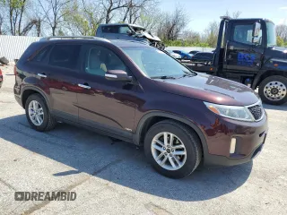 2014 Kia Sorento LX with VIN 5XYKTCA66EG497383, listed as a Copart auction lot 51547955 with 143,872 mi miles and Salvage Title. Bid and sale history available at carsss.com. Image 4.