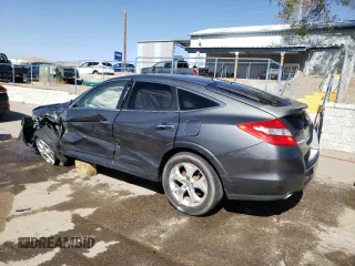 2012 Honda Crosstour EX-L with VIN 5J6TF2H59CL007081, listed as a Copart auction lot 53980854 with 80,624 mi miles and Salvage Title. Bid and sale history available at carsss.com. Image 2.