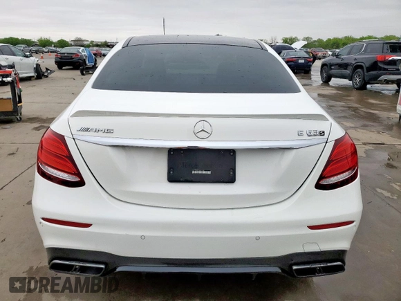 2018 Mercedes-Benz E 63 S AMG with VIN WDDZF8KB8JA254169, listed as a Copart auction lot 50769985 with 111,984 mi miles and Salvage Title. Bid and sale history available at DreamBid. Image 6.