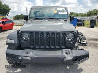2020 Jeep Wrangler Unlimited Willys with VIN 1C4HJXDN7LW337975, listed as a Copart auction lot 58839085 with Not provided miles and Non repairable. Bid and sale history available at DreamBid. Image 5.