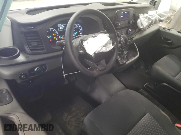 2024 Ford Transit Cargo with VIN 1FTBR1Y82RKA40676, listed as a Copart auction lot 73246064 with 1,430 mi miles and Clean Title. Bid and sale history available at DreamBid. Image 8.