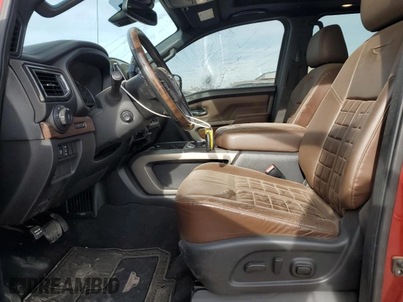 2021 Nissan Titan Pro-4X с VIN 1N6AA1ED9MN507438, выставлен на аукционе Copart как лот 50937215 с пробегом 52 374 миль миль и Списание • Salvage title. История ставок и продаж доступна на DreamBid. Изображение 7.
