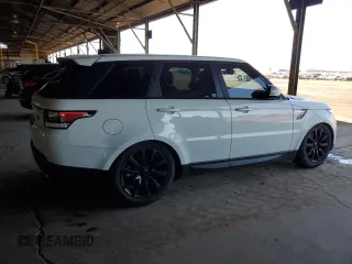 2017 Land Rover Range Rover Sport HSE with VIN SALWR2FKXHA668715, listed as a Copart auction lot 56838275 with 119,201 mi miles and Clean title. Bid and sale history available at DreamBid. Image 3.