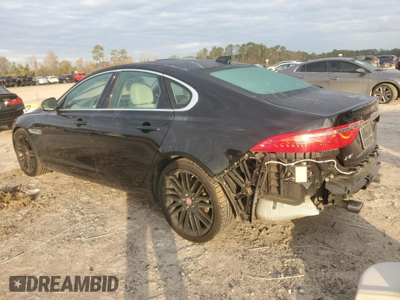 2017 Jaguar XF 35t Prestige with VIN SAJBE4BV6HCY47613, listed as a Copart auction lot 85632134 with 71,931 mi miles and Salvage Title. Bid and sale history available at carsss.com. Image 2.