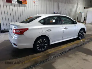 2017 Nissan Sentra SR with VIN 3N1AB7AP2HY236351, listed as a Copart auction lot 52611665 with 69,771 mi miles and Salvage Title. Bid and sale history available at DreamBid. Image 3.