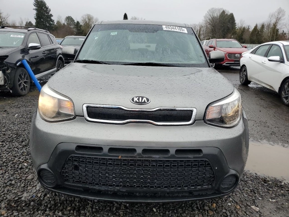 2014 Kia Soul with VIN KNDJN2A23E7067207, listed as a Copart auction lot 49344105 with 101,011 mi miles and Salvage Title. Bid and sale history available at carsss.com. Image 5.