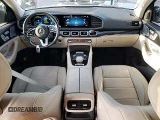 2020 Mercedes-Benz GLS 450 with VIN 4JGFF5KE3LA185640, listed as a Copart auction lot 81966093 with 30,885 mi miles and Salvage Title. Bid and sale history available at DreamBid. Image 8.