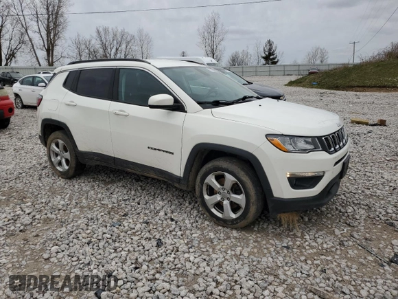 2018 Jeep Compass Latitude z VIN 3C4NJDBBXJT398962, wystawiony jako Copart lot #51568285 z przebiegiem 102 452 mil mil oraz Czysty tytuł • Clean title. Historia ofert i sprzedaży dostępna na DreamBid. Obrazek 4.