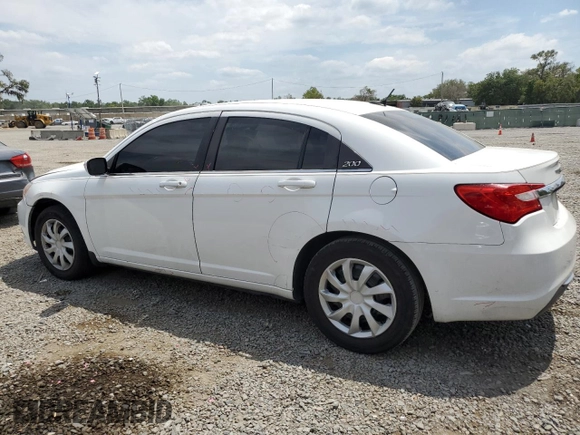 2014 Chrysler 200 LX with VIN 1C3CCBAB6EN206096, listed as a Copart auction lot 53187895 with 196,951 mi miles and Salvage Title. Bid and sale history available at carsss.com. Image 2.