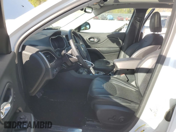 2019 Jeep Cherokee Limited with VIN 1C4PJMDX4KD356442, listed as a Copart auction lot 53324425 with 44,370 mi miles and Salvage Title. Bid and sale history available at carsss.com. Image 7.