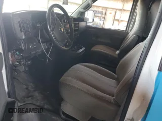 2021 Chevrolet Express Cargo with VIN 1GCWGBFPXM1187527, listed as a Copart auction lot 53276015 with 81,429 mi miles and Salvage title. Bid and sale history available at DreamBid. Image 7.