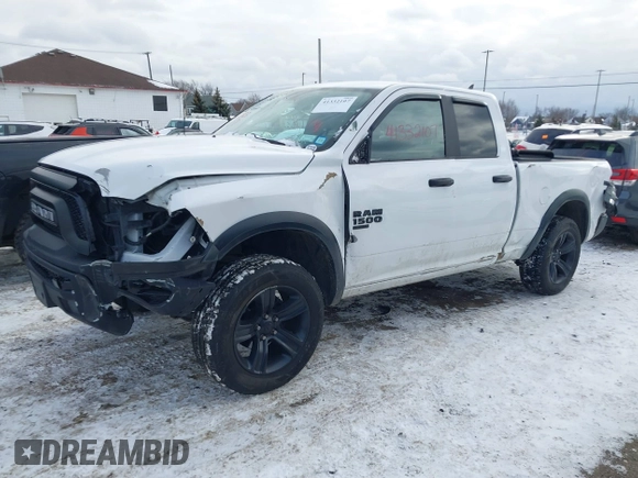 2021 Ram 1500 Classic Warlock with VIN 1C6RR7GG7MS590384, listed as a IAAI auction lot 41332107 with 52,046 mi miles. Bid and sale history available at carsss.com. Image 19.