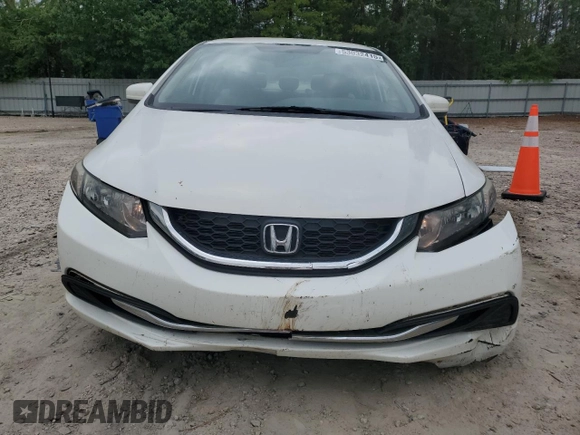 2015 Honda Civic LX with VIN 2HGFB2F55FH558449, listed as a Copart auction lot 53032415 with 68,756 mi miles and Salvage Title. Bid and sale history available at carsss.com. Image 5.