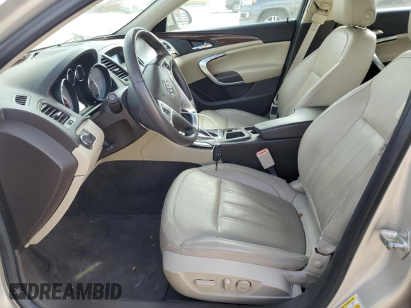 2012 Buick Regal with VIN 2G4GR5ER5C9136607, listed as a Copart auction lot 46616955 with 74,976 mi miles and Salvage title. Bid and sale history available at DreamBid. Image 7.