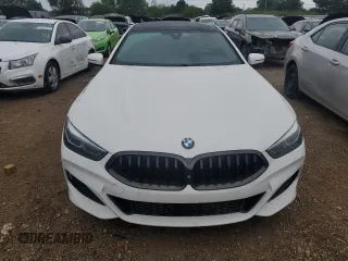 2021 BMW 8 Series 840i with VIN WBAGV4C08MCF11592, listed as a Copart auction lot 65170264 with 63,929 mi miles and Salvage Title. Bid and sale history available at carsss.com. Image 5.