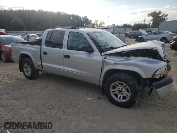 2003 Dodge Dakota Sport with VIN 1D7HL38X13S366321, listed as a Copart auction lot 79310814 with 314,577 mi miles and Salvage Title. Bid and sale history available at carsss.com. Image 4.