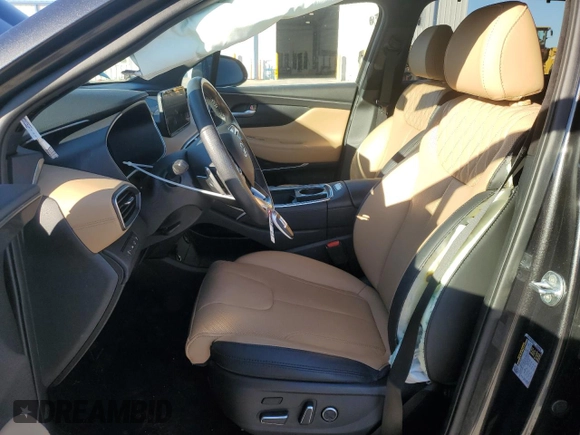 2023 Hyundai Santa Fe Calligraphy with VIN 5NMS54AL6PH573215, listed as a Copart auction lot 48081705 with 11,263 mi miles and Salvage Title. Bid and sale history available at carsss.com. Image 7.
