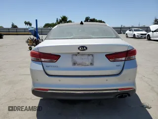 2016 Kia Optima EX with VIN 5XXGU4L36GG007947, listed as a Copart auction lot 58442435 with 81,559 mi miles and Salvage title. Bid and sale history available at DreamBid. Image 6.