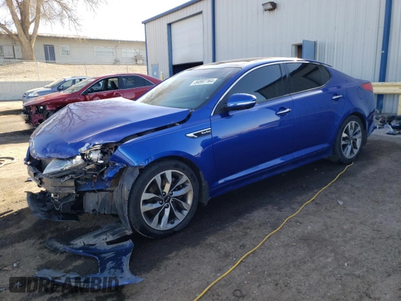 2014 Kia Optima SXL Turbo with VIN 5XXGR4A6XEG327591, listed as a Copart auction lot 84897764 with 132,333 mi miles and Salvage Title. Bid and sale history available at DreamBid. Image 1.