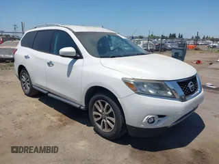 2013 Nissan Pathfinder Platinum with VIN 5N1AR2MM9DC661478, listed as a IAAI auction lot 42658641 with 183,913 mi miles and . Bid and sale history available at DreamBid. Image 1.