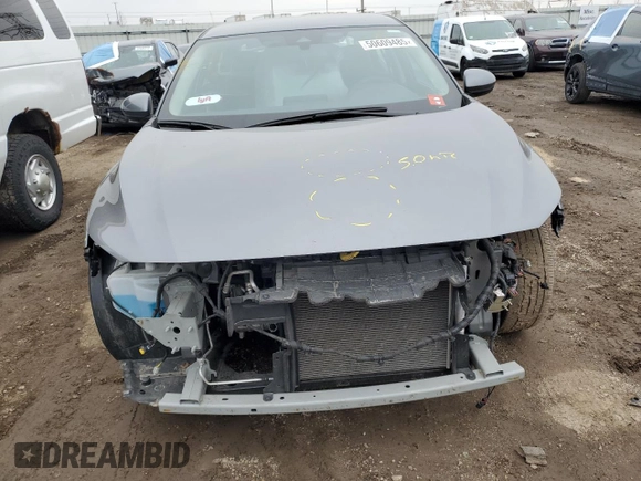 2024 Nissan Sentra S with VIN 3N1AB8BV4RY284020, listed as a Copart auction lot 50609485 with 48,950 mi miles and Salvage Title. Bid and sale history available at DreamBid. Image 5.