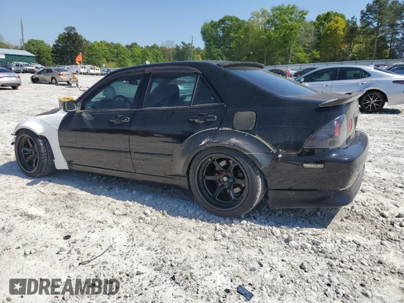2005 Lexus IS 300 Sport with VIN JTHBD192650099405, listed as a Copart auction lot 52953575 with 153,969 mi miles and Salvage Title. Bid and sale history available at carsss.com. Image 2.