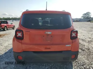 2018 Jeep Renegade Latitude with VIN ZACCJABB0JPH67244, listed as a Copart auction lot 57635965 with 163,256 mi miles and Salvage title. Bid and sale history available at DreamBid. Image 6.
