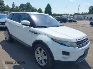 2012 Land Rover Range Rover Evoque Pure Plus with VIN SALVP2BG1CH637176, listed as a IAAI auction lot 42602838 with 128,426 mi miles and . Bid and sale history available at DreamBid. Image 1.