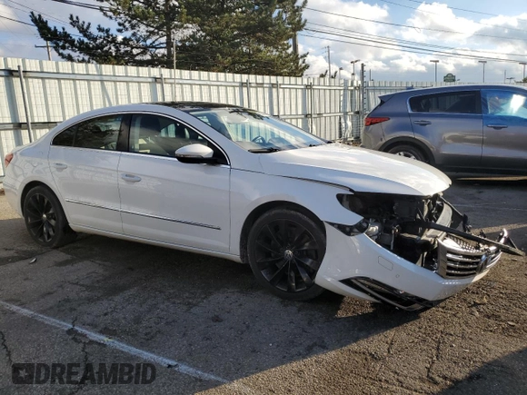 2013 Volkswagen CC VR6 Executive 4Motion with VIN WVWGU7AN2DE551772, listed as a Copart auction lot 80845624 with 95,347 mi miles and Salvage Title. Bid and sale history available at carsss.com. Image 4.